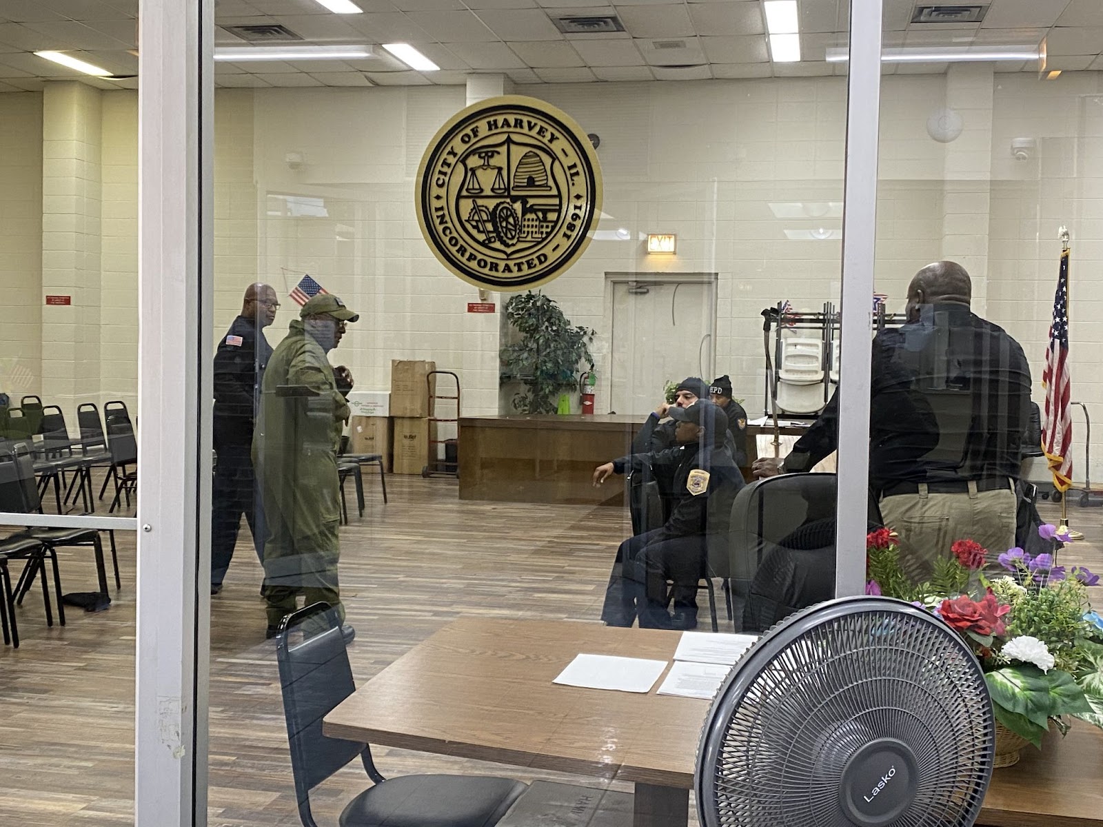 Harvey Police Department auxiliary officers receive training in City